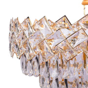 Żyrandol Kryształowy WINDSOR Supremo 10xE14, Średnica 80cm, Błyszczące Złoto, Regulowana Wysokość Żyrandole Kryształowe Domyślny Tytuł Alessandro Design
