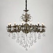 Żyrandol Christopher 16x E14 Antyczny brąz Klasyczne żyrandole Domyślny tytuł Alessandro Design