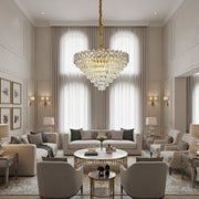 Żyrandol Kryształowy WINDSOR Supremo 10xE14, Średnica 80cm, Błyszczące Złoto, Regulowana Wysokość Żyrandole Kryształowe Domyślny Tytuł Alessandro Design