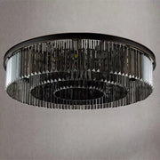 Kandelabr Kryształowy Brady Ø60cm, 18xE14, Okrągły, Szary Kandelabr Kryształowy Domyślny Tytuł Alessandro Design