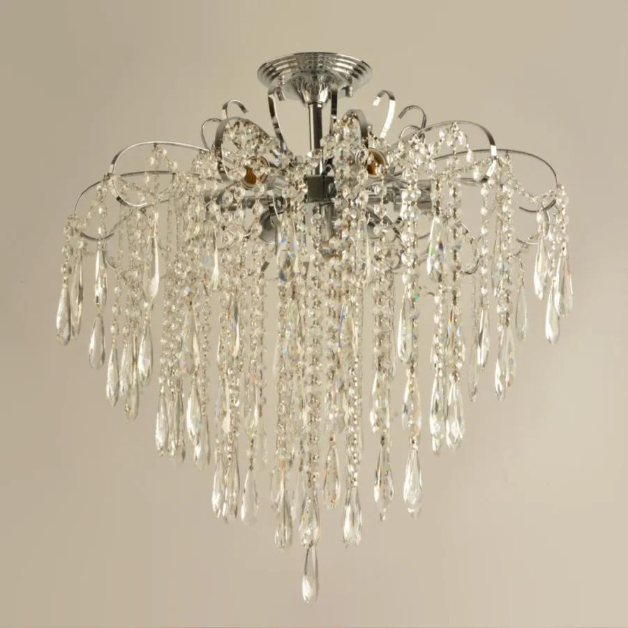 Świeczniki Cristal EGO 9x E27, średnica 60cm, błyszczące chromowane świeczniki Cristal Domyślny tytuł Alessandro Design