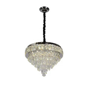 MEILI CRYSTAL CASCADA 500 – Żyrandol kryształowy LED, 112W, Ø500 mm, z pilotem Żyrandole kryształowe Domyślny tytuł Alessandro Design
