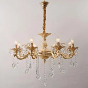 Majed Candelabra 8x E14 Złoty Klasyczny Kandelabr Domyślny Tytuł Alessandro Design