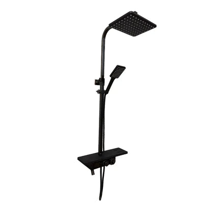 Kolumna prysznicowa z czarnym wyświetlaczem LCD ze stali nierdzewnej SJG/008 Domyślny tytuł Alessandro Design
