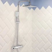 Kolumna prysznicowa, mosiądz sanitarny, chrom, baterie i kolumny prysznicowe HC8816 Domyślny tytuł Alessandro Design