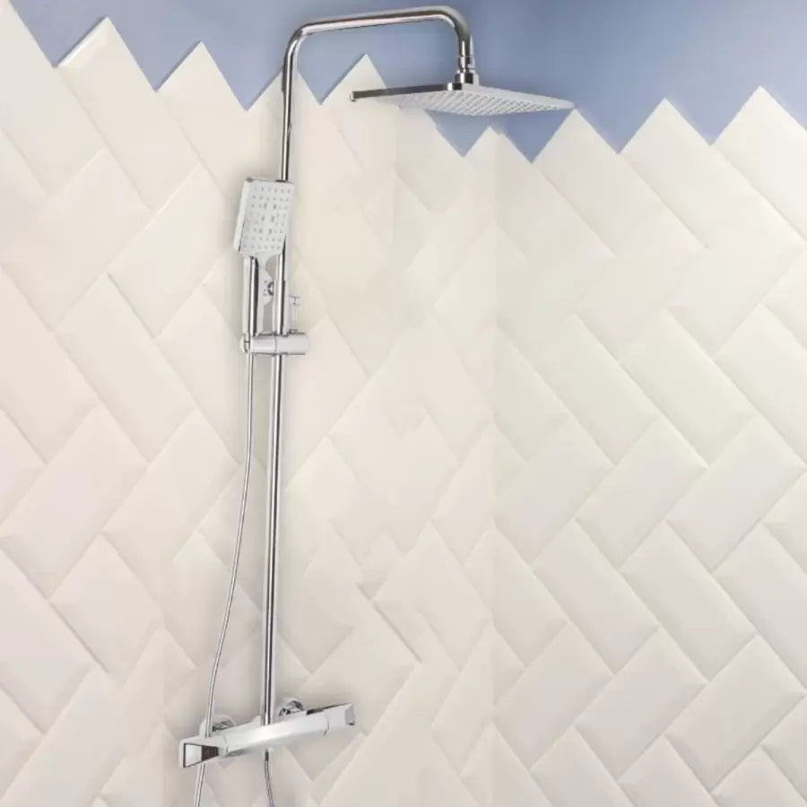 Kolumna prysznicowa, mosiądz sanitarny, chrom, baterie i kolumny prysznicowe HC8816 Domyślny tytuł Alessandro Design