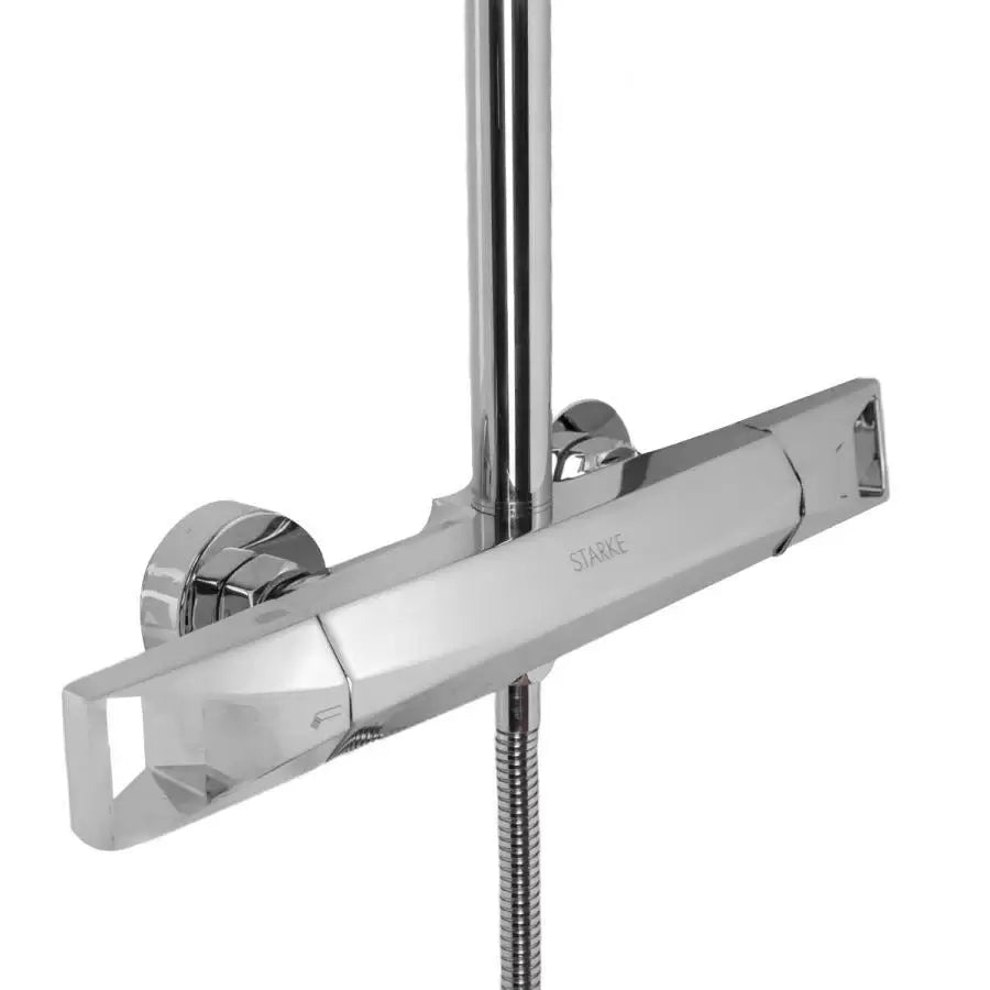 Kolumna prysznicowa, mosiądz sanitarny, chrom, baterie i kolumny prysznicowe HC8816 Domyślny tytuł Alessandro Design