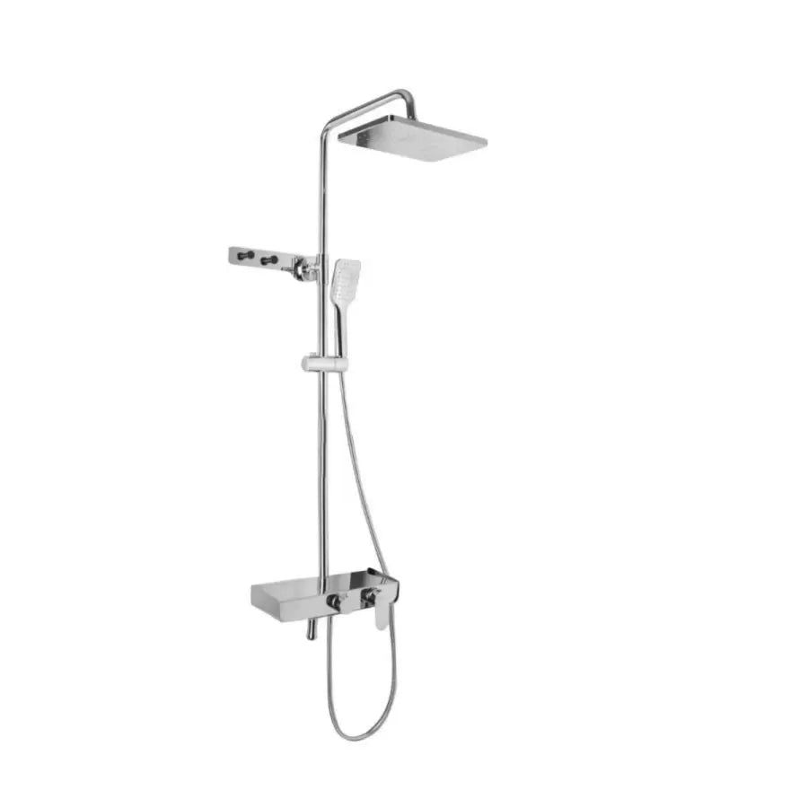 Kolumna prysznicowa, mosiądz sanitarny, chrom, baterie i kolumny prysznicowe SJG/2450 Tytuł domyślny Alessandro Design