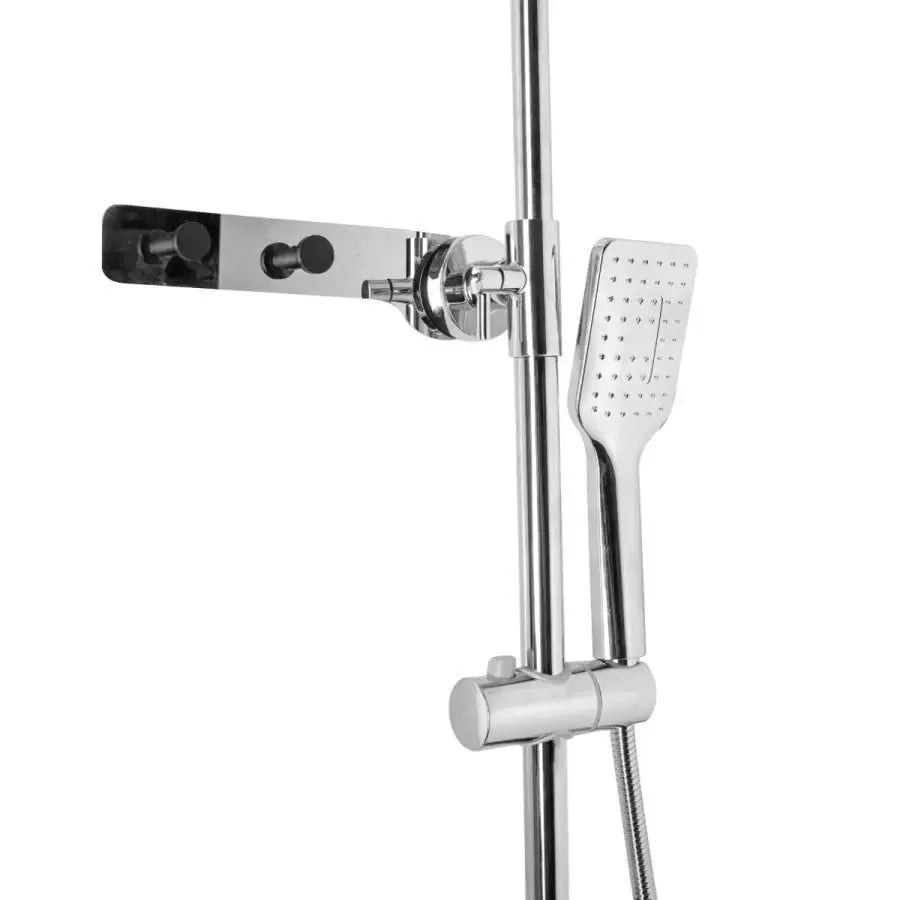 Kolumna prysznicowa, mosiądz sanitarny, chrom, baterie i kolumny prysznicowe SJG/2450 Tytuł domyślny Alessandro Design