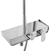Kolumna prysznicowa, mosiądz sanitarny, chrom, baterie i kolumny prysznicowe SJG/2450 Tytuł domyślny Alessandro Design