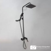 Kolumna prysznicowa, mosiądz sanitarny, czarny, baterie i kolumny prysznicowe 9990H Tytuł domyślny Alessandro Design