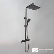 Kolumna prysznicowa, mosiądz sanitarny, czarny, HC8816H Baterie i kolumny prysznicowe Tytuł domyślny Alessandro Design