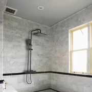 Kolumna prysznicowa, mosiądz sanitarny, czarny, HC8816H Baterie i kolumny prysznicowe Tytuł domyślny Alessandro Design