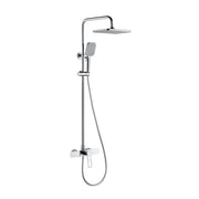 Kolumna prysznicowa, mosiądz sanitarny, satyna, baterie i kolumny prysznicowe 9710 Tytuł domyślny Alessandro Design