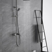 Kolumna prysznicowa, mosiądz sanitarny, satyna, baterie i kolumny prysznicowe 9910N Tytuł domyślny Alessandro Design
