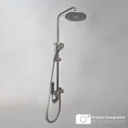 Ciemnoszara kolumna prysznicowa ze stali nierdzewnej OD3902 Domyślny tytuł Alessandro Design