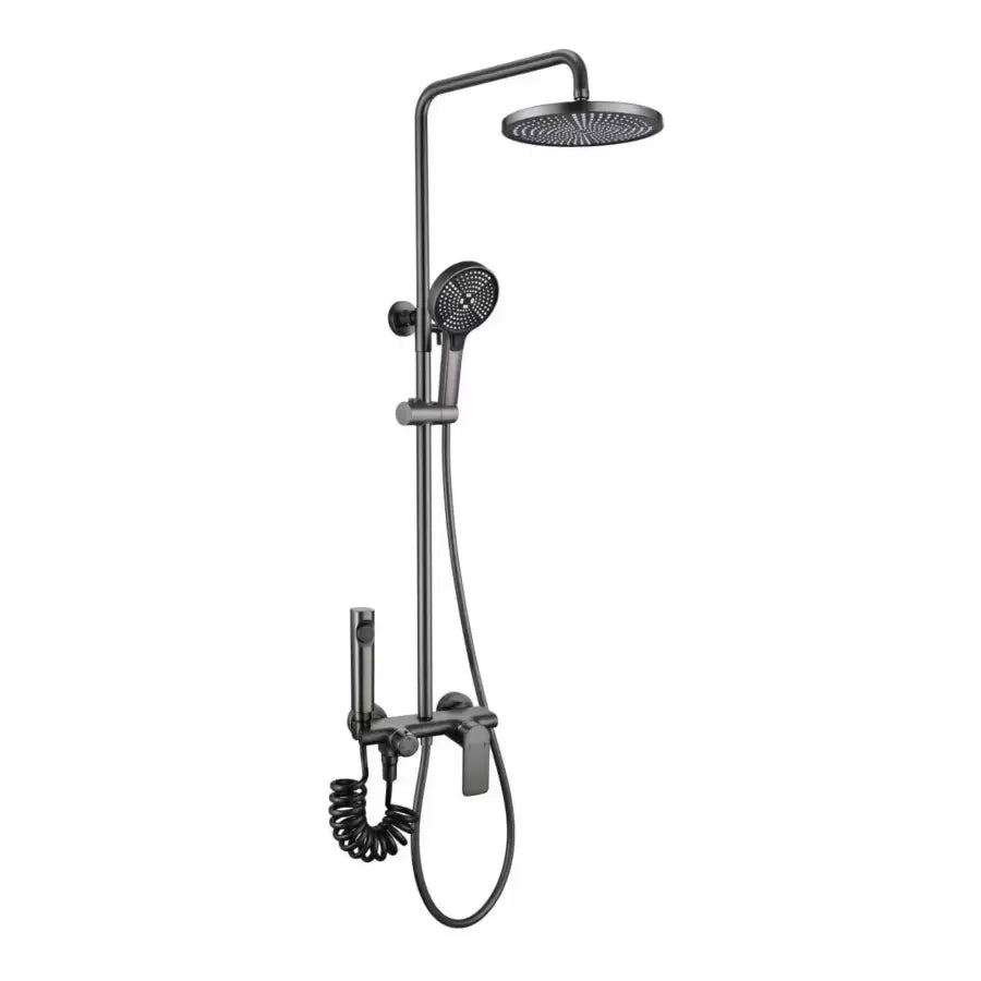Ciemnoszara kolumna prysznicowa ze stali nierdzewnej OD3902 Domyślny tytuł Alessandro Design