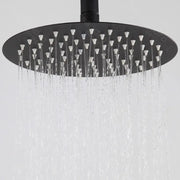 Kolumna prysznicowa, stal nierdzewna SUS304, czarna, baterie i kolumny prysznicowe HS005 Tytuł domyślny Alessandro Design