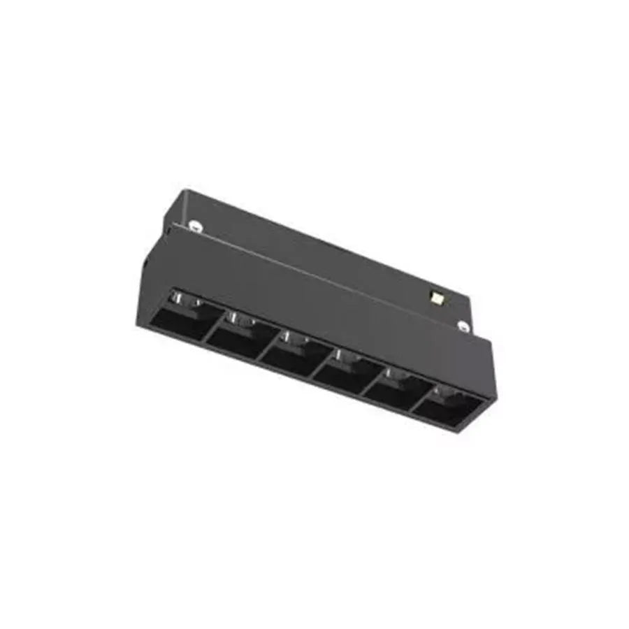 Magnetyczna siatka LED, stała, 6 W, światło neutralne, do wbudowania, czarne produkty LED Domyślny tytuł Alessandro Design