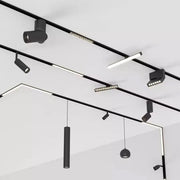 Magnetyczna siatka LED, stała, 6 W, światło neutralne, do wbudowania, czarne produkty LED Domyślny tytuł Alessandro Design