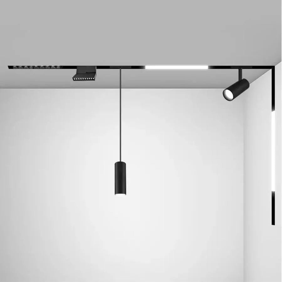 Magnetyczna siatka LED, regulowana, 6 W, światło neutralne, do wbudowania, czarne produkty LED Domyślny tytuł Alessandro Design