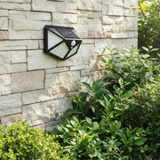 Lampa solarna z czujnikiem ruchu, 100 diod LED, IP.65, czarna Kinkiety zewnętrzne Tytuł domyślny Alessandro Design