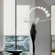 Lampa podłogowa LED Amato 24W 4000K Black Metal Veioze i lampa podłogowa Domyślny tytuł Alessandro Design