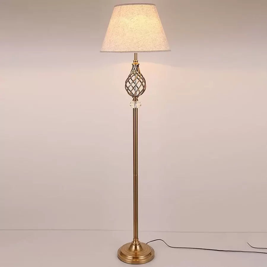 Lampa podłogowa Brixton 1x E27 Złota Veioze i lampa podłogowa Domyślny tytuł Alessandro Design