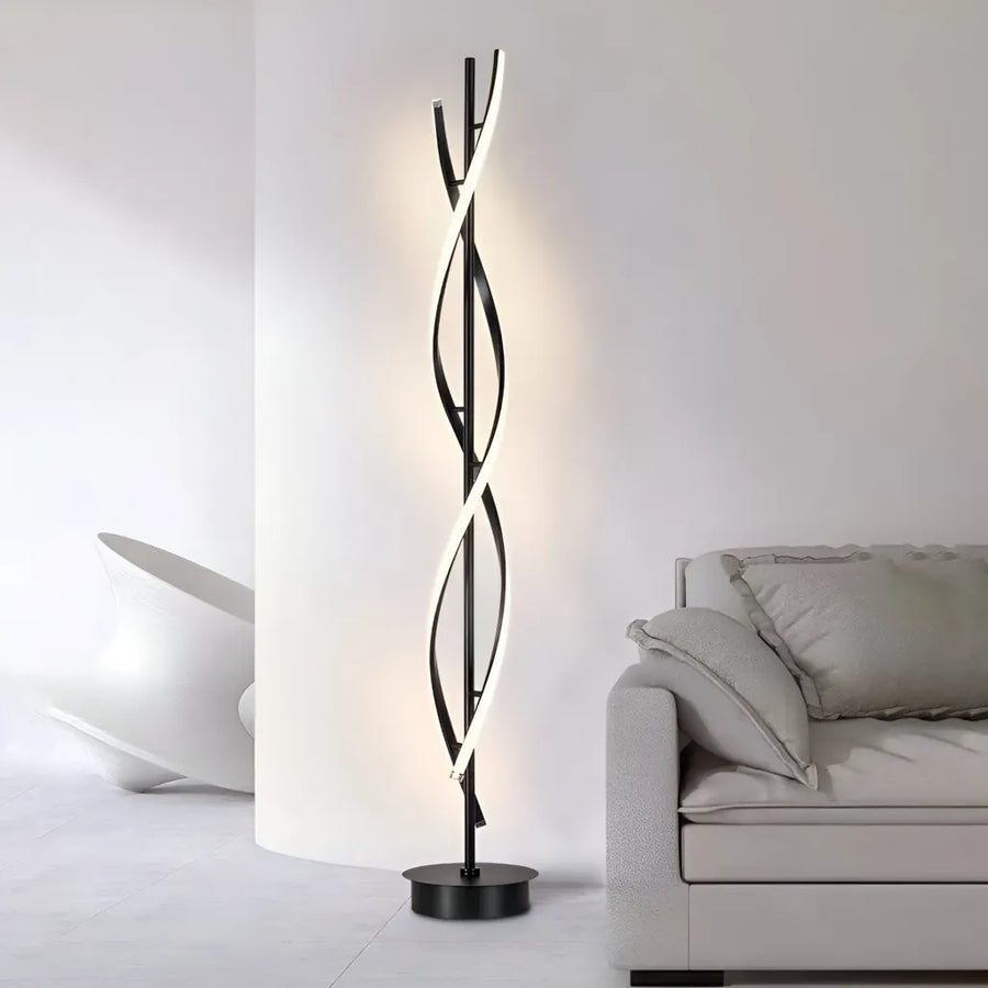 Lampa LED Upsilon, 27W, 3000K/4000K/6000K, metal i akryl, czarny Veioze i domyślny tytuł Alessandro Design
