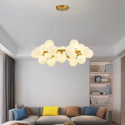 Żyrandol Arianna 25x G9 z białego złota Domyślny tytuł Alessandro Design