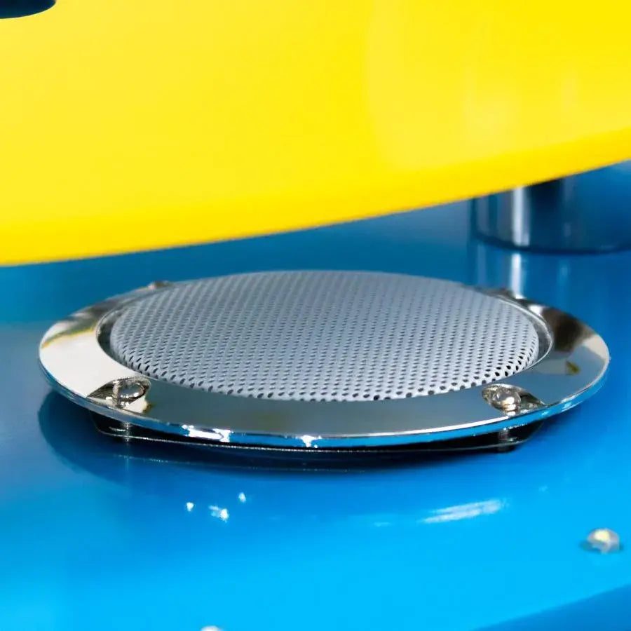 Żyrandol dziecięcy BETI z obrotową kulą, 3xE27, zintegrowany głośnik Bluetooth, niebieskie żyrandole dla dzieci Domyślny tytuł Alessandro Design