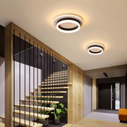 Żyrandol LED SOLENA ROTONDA 13W, średnica 25cm, światło zimne/ciepłe/neutralne, czarno-białe żyrandole LED domyślny tytuł Alessandro Design