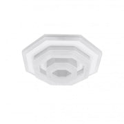 Żyrandol LED ADELINE 24W, średnica 20cm, światło zimne/ciepłe/neutralne, biały