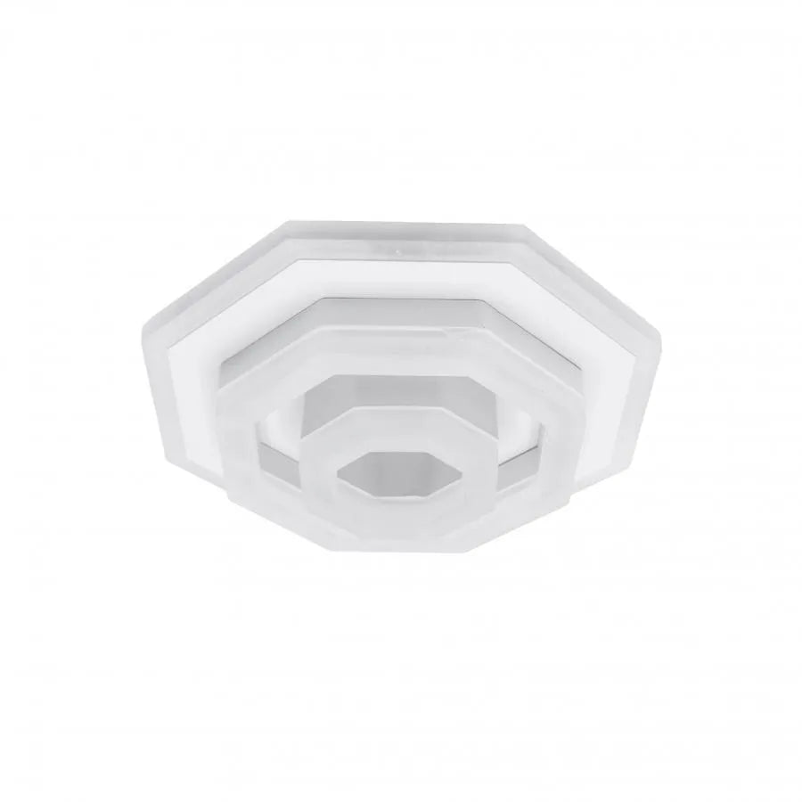 Żyrandol LED ADELINE 24W, średnica 20cm, światło zimne/ciepłe/neutralne, biały