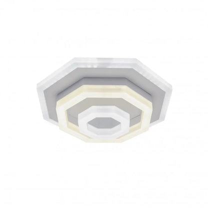 Żyrandol LED ADELINE 24W, średnica 20cm, światło zimne/ciepłe/neutralne, biały