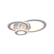 Żyrandol LED KYLIE 77W, 3 koła, światło zimne/ciepłe/neutralne, biały