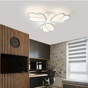 Żyrandol LED z pilotem TULIP 45W, 3 płatki, światło zimne/ciepłe/neutralne, możliwość przyciemniania, biały żyrandol LED z pilotem Domyślny tytuł Alessandro Design