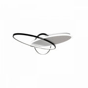 Żyrandol LED z pilotem LIGURIA 77W, 3 owale, światło zimne/ciepłe/neutralne, możliwość przyciemniania, czarno-białe Żyrandole LED z pilotem Domyślny tytuł Alessandro Design