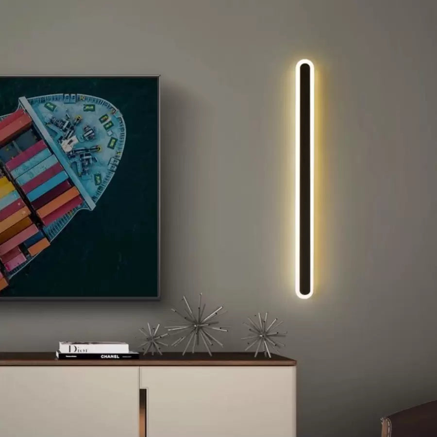 Kinkiet LED Caspian 15W Czarny Kinkiety wewnętrzne Domyślny tytuł Alessandro Design