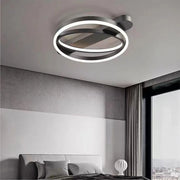 Żyrandol LED z pilotem CERELIS 90W, światło zimne/ciepłe/neutralne, możliwość przyciemniania, czarne żyrandole LED z pilotem Domyślny tytuł Alessandro Design