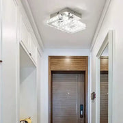Kryształowy żyrandol LED JEREMIAH 48W, 2 kwadraty, światło zimne/ciepłe/neutralne, błyszczące chromowane żyrandole LED Domyślny tytuł Alessandro Design