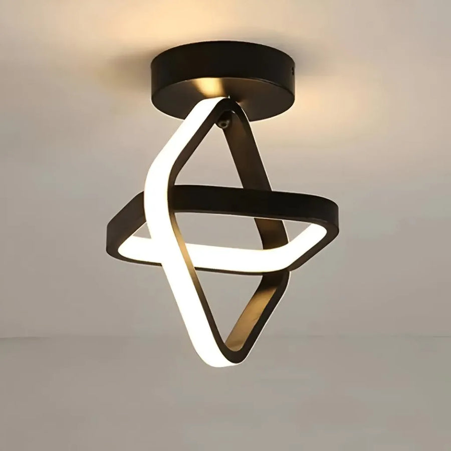 Żyrandol LED VERTEX CUBUS 13W, światło zimne/ciepłe/neutralne, czarny żyrandol LED Domyślny tytuł Alessandro Design