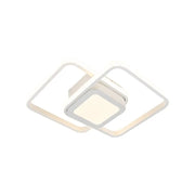 Żyrandol LED DUOFORM 21W, 3 kwadraty, światło zimne/ciepłe/neutralne, żyrandole LED z białym wykończeniem Domyślny tytuł Alessandro Design