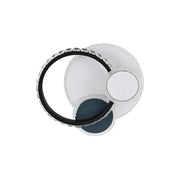 Żyrandol kryształowy LED GELLA 48W, okrągły, światło zimne/ciepłe/neutralne, biały Czarny żyrandol LED Domyślny tytuł Alessandro Design