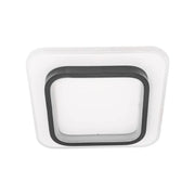 Lampa sufitowa LED KHAI 20W, światło zimne/ciepłe/neutralne, czarno-białe
