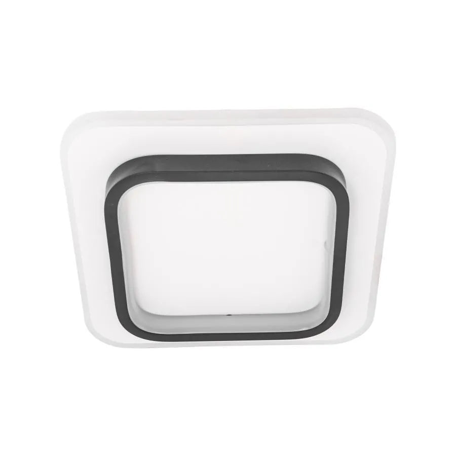 Lampa sufitowa LED KHAI 20W, światło zimne/ciepłe/neutralne, czarno-białe