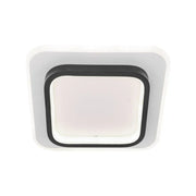 Lampa sufitowa LED KHAI 20W, światło zimne/ciepłe/neutralne, czarno-białe