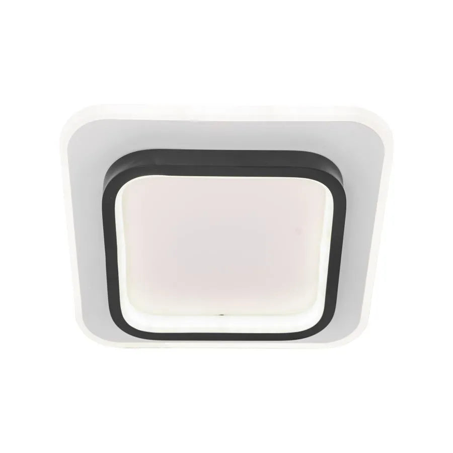 Lampa sufitowa LED KHAI 20W, światło zimne/ciepłe/neutralne, czarno-białe