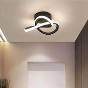 Żyrandol LED VERTEX Flow 24W, średnica 25cm, światło zimne/ciepłe/neutralne, czarne stosowane żyrandole LED Domyślny tytuł Alessandro Design