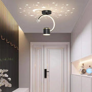 Żyrandol LED KENYA 34W, światło zimne/ciepłe/neutralne, czarny żyrandol LED Domyślny tytuł Alessandro Design